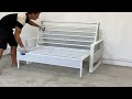 Smart Creation From Stainless Steel / How To Make A Sofa Combined With A Utility Bed