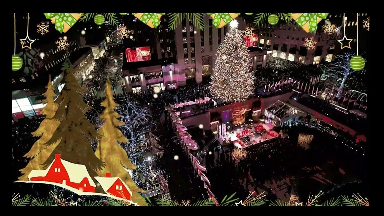 The Bocellis Sing At The Rockefeller Tree Lighting YouTube