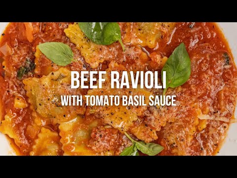 Beef Cheek Ravioli Sauce