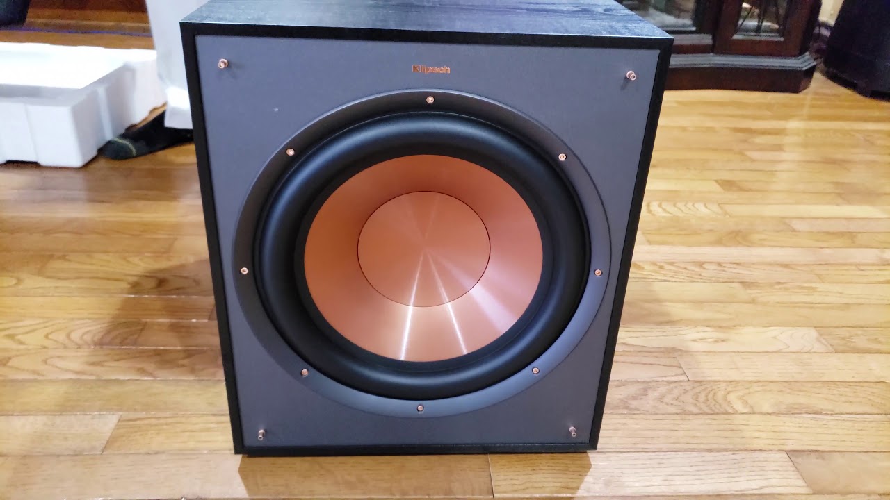 klipsch subwoofer 120sw