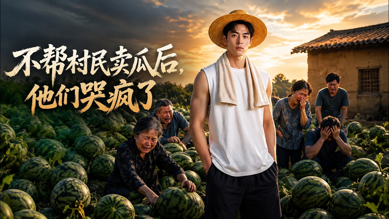 不再卑微賣瓜，村民卻跪求我回頭