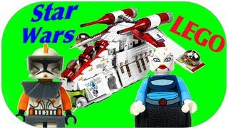 LEGO 7676 Republic Attack Gunship LEGO Star Wars Review - BrickQueen