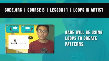 Code.org | Course B | Lesson 11 | Loops in Artist