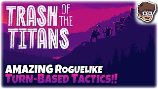 AMAZING New Turn-Based Tactics Roguelike!! | Let's Try Trash of the Titans screenshot 1