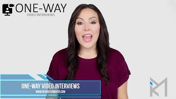 One Way Video Interview Introduction