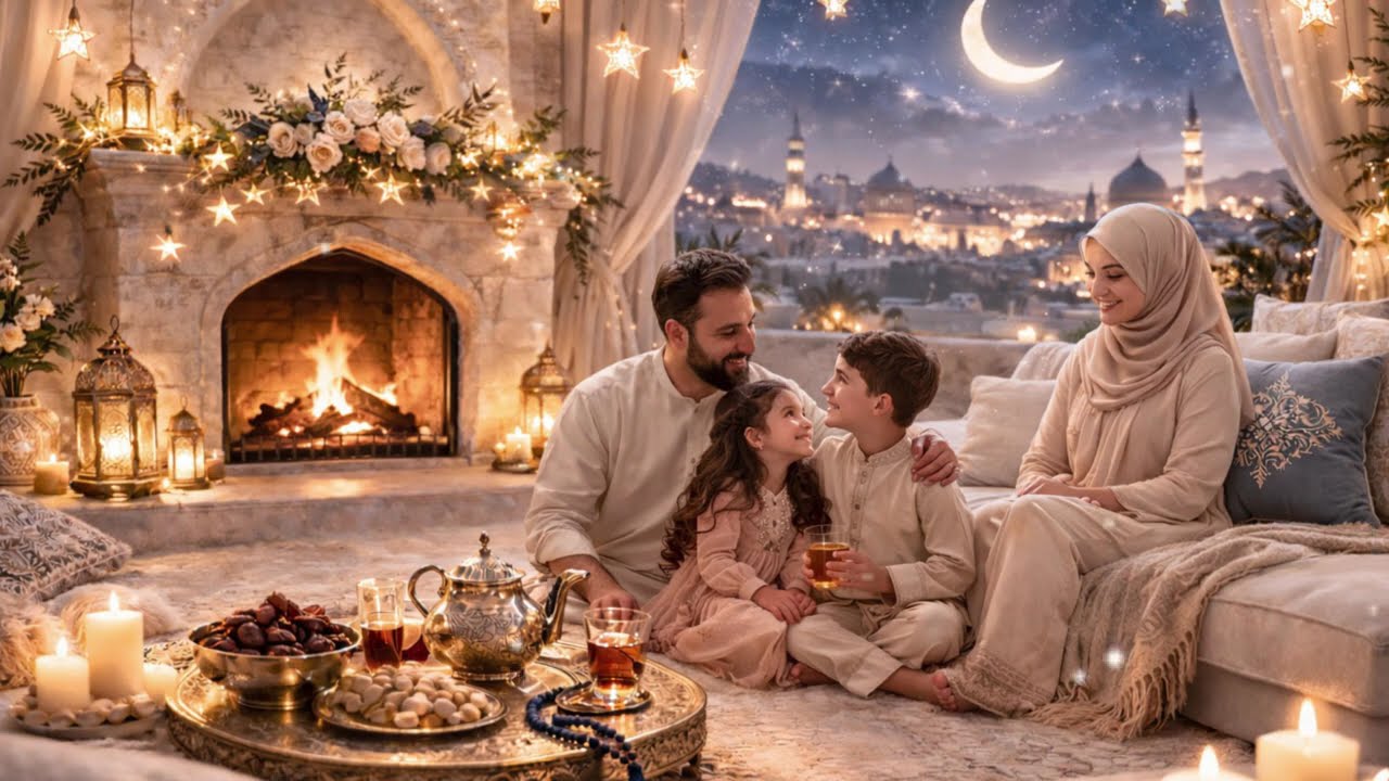 Ramadan Ambience 2026 – Day 8 | An-Nisa| 1 Hour 4K | أجواء رمضان ٢٠٢٦