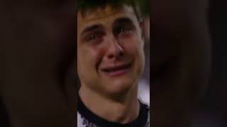 Paulo Dybala Crying In His Last Match For Juventus