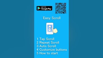 Easy Scroll (android app) E-books can be easily scrolled