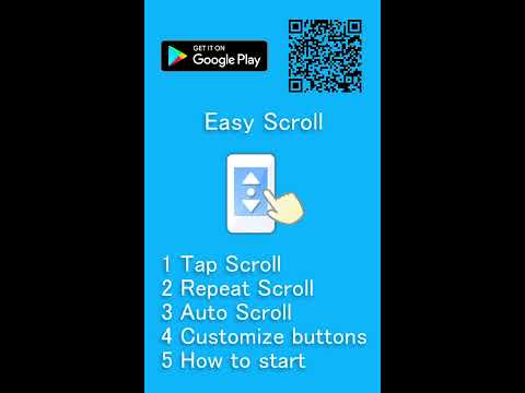 Easy Scroll (android app) E-books can be easily scrolled