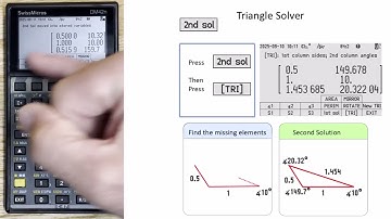 Vid 11, Triangle Solver