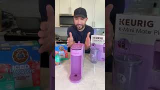 Making coffee with this Keurig Coffee maker machine simple and also comes with additional coffee