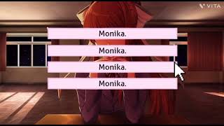 Ddlc animation meme #looping the rooms #doki doki literature club #sayori #monika #yuri #natsuki