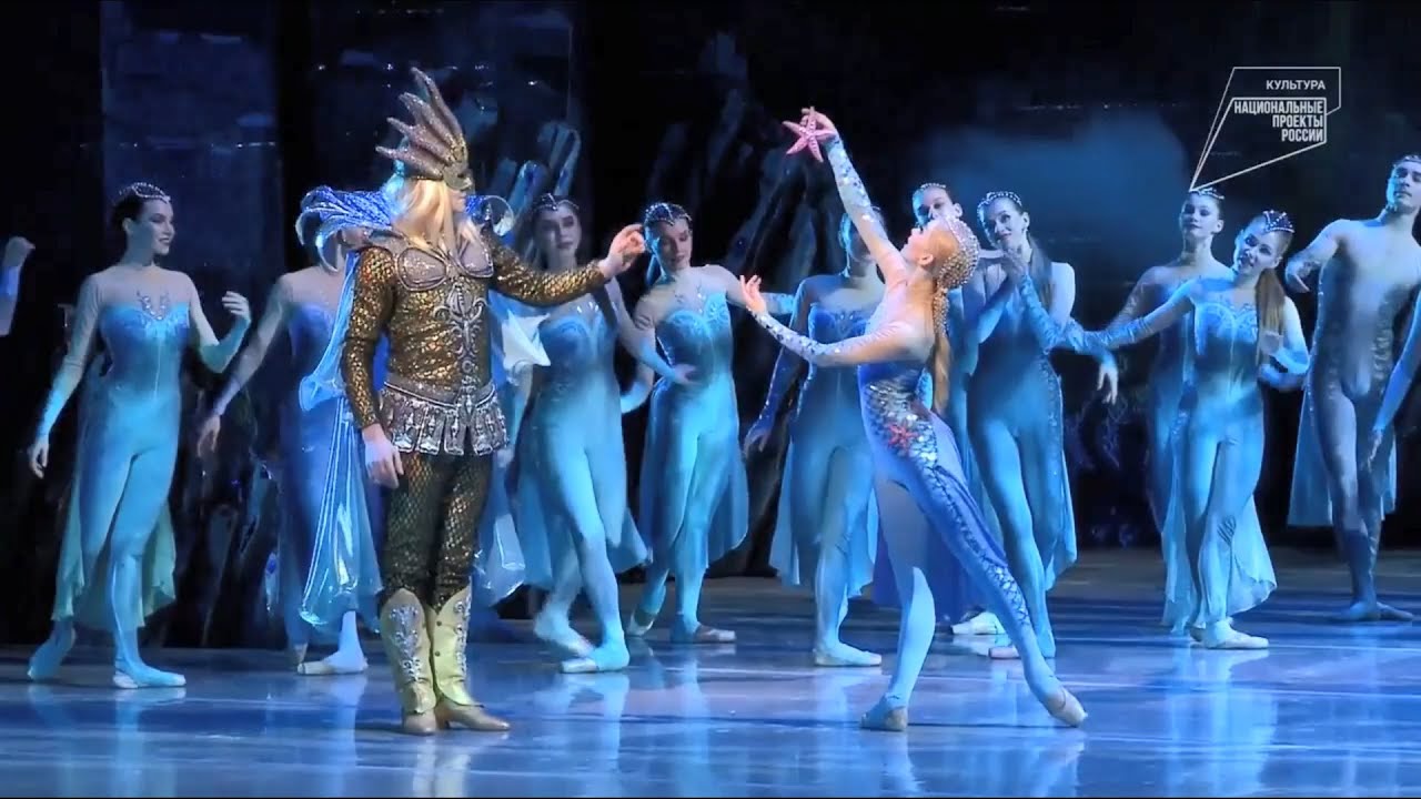 バレエ「人魚姫」第1幕、エフゲニヤ・オブラスツォワ 2023 Ballet ”The