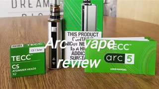 New Arc 5 Vape Unboxing And Review Youtube