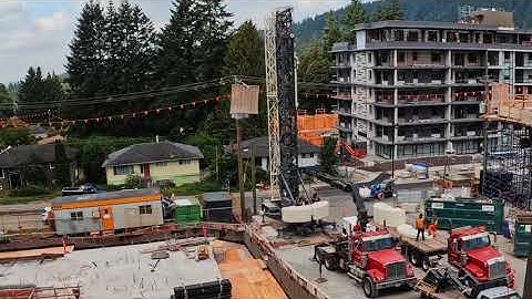 2013 Peiner SMK 308 Crane Erection Timelapse | Bigfoot Crane Company