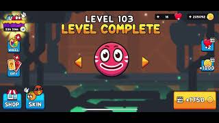 Red ball 6 boss fight how to win 105 level new game gameplay