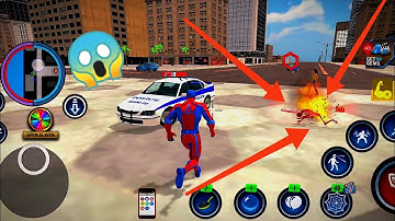 Spider Robot Hero Car 🚨 gameplay Appearance #game