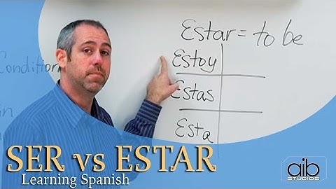 When to Use Ser or Estar | Spanish For Beginners (Ep.2.5)
