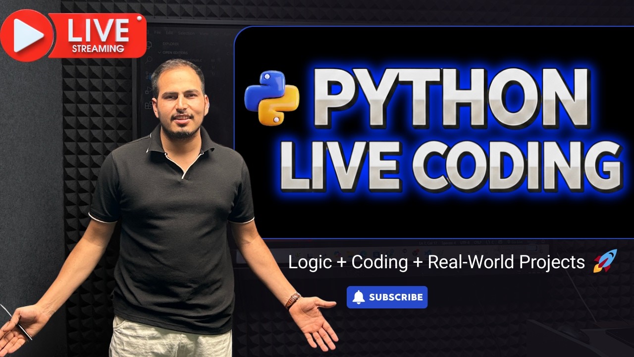 Python live class (dictionary problem in Python) - YouTube