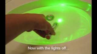 Waterproof Green Laser Flashlight From Rayfoss