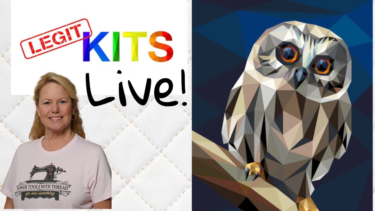 Live with Legit Kits at the 2024 Houston Int'l Quilt Festival