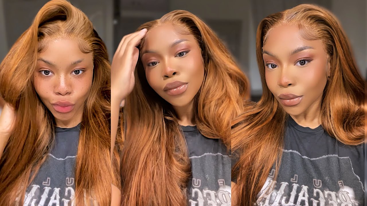 The Perfect Auburn Ginger Hair color & Beginner Friendly Install | UNICE  Hair - YouTube