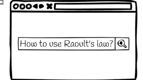 How to find Vapor Pressure of Solution using Raoult