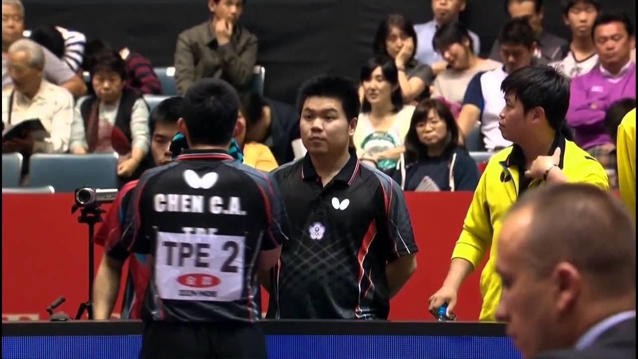 2014 WTTTC (MT-QF/KOR-TPE/m5) JUNG Youngsik Vs CHEN Chien-An [HD] [Full Match/Chinese]