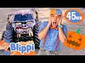 Halloween Monster Trucks + More Spooky vehicles! | Fun Learning | Educational Videos For Kids