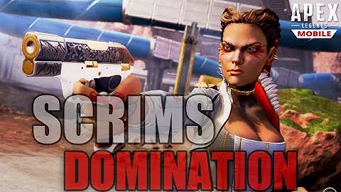 Apex Legends Mobile Highlights | Scrims Gameplay | iPhone XR ~ 4 Fingers Claw