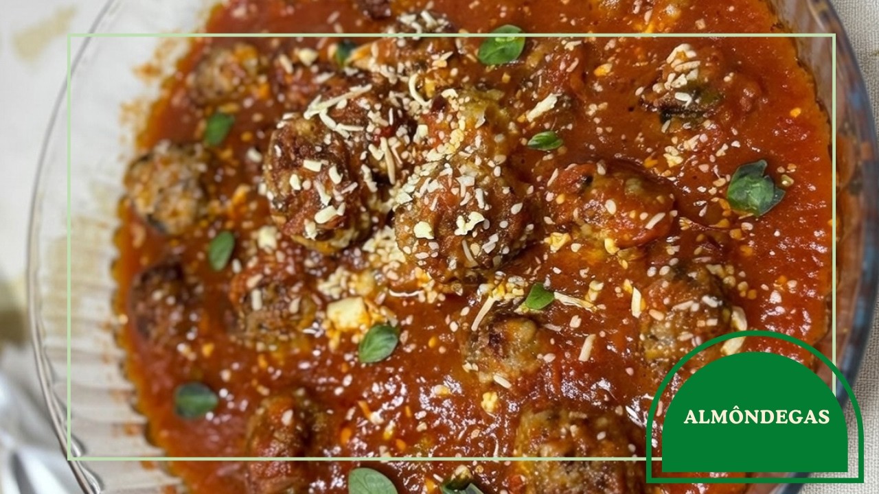 Almôndegas Caseiras Fáceis 🍅 | Sem Erro pro Almoço