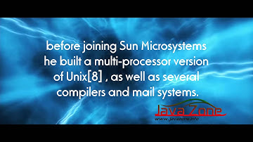 The father of the Java programming language