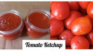 Homemade Tomato ketchup||Simple ketchup||Nasra kitchen