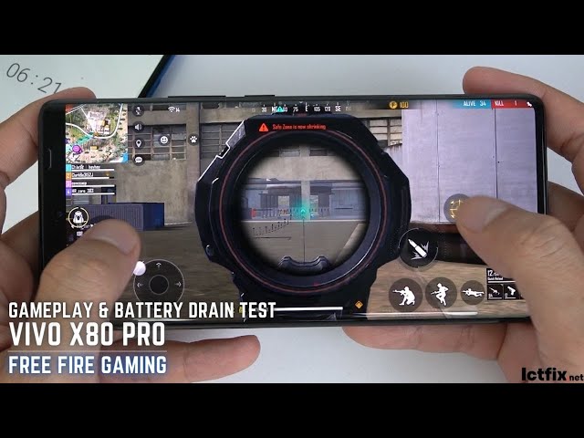 Vivo X80 Pro Call of Duty Mobile Gaming test CODM