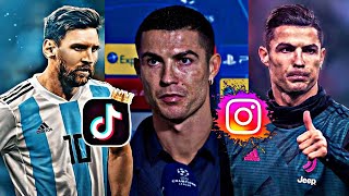 Best LEO MESSI & CRISTANO RONALDO Edits | Tik Tok & Reels (#22)