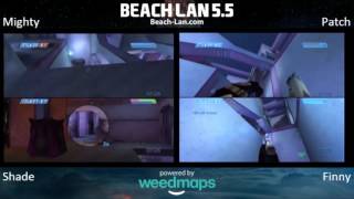 Beach LAN 5.5 - Mighty & Shade vs Patch & Finny - Damnation 2v2 NHE DUAL POV
