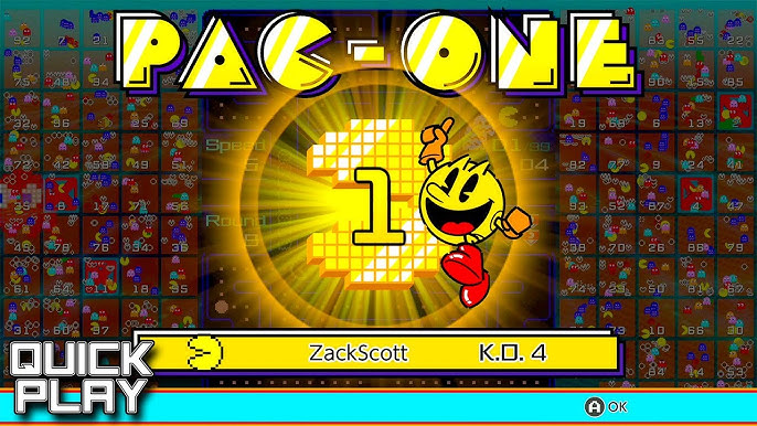 Pac-Man 99 Victory 1st Place Gameplay 