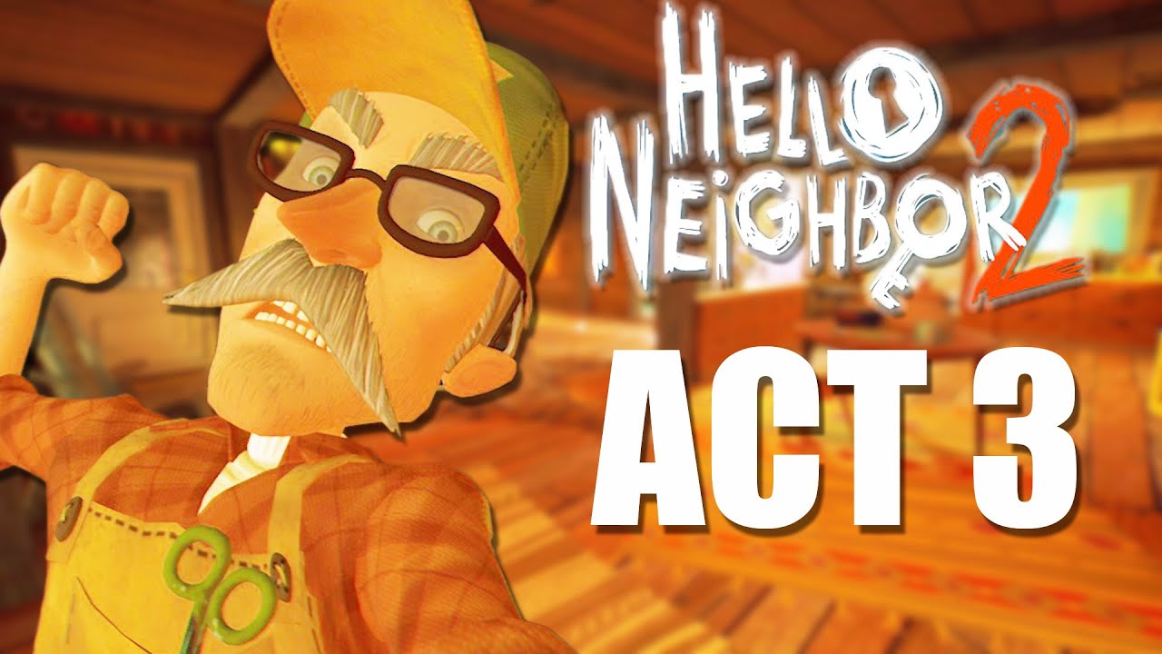 Hello New Chapter He’s Stuffing PEOPLE?! 😱 | Hello Neighbor 2 Chapter 3 (Taxidermist ...