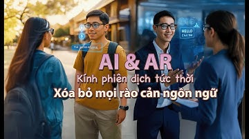 Kính AR kết hợp AI phiên dịch: Cuộc cách mạng giao tiếp - không còn rào cản ngôn ngữ trên thế giới