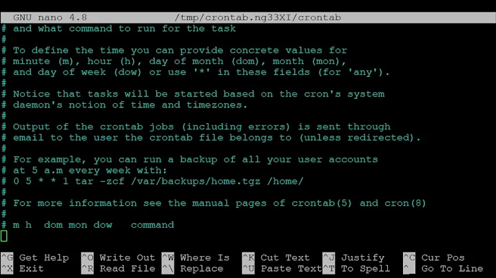 Setting up reboot cron job in Ubuntu instance