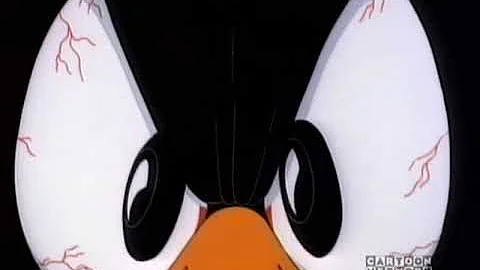 Daffy Duck demands a close-up