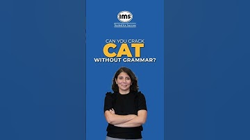 Kun je CAT 2025 kraken zonder grammatica? #shorts