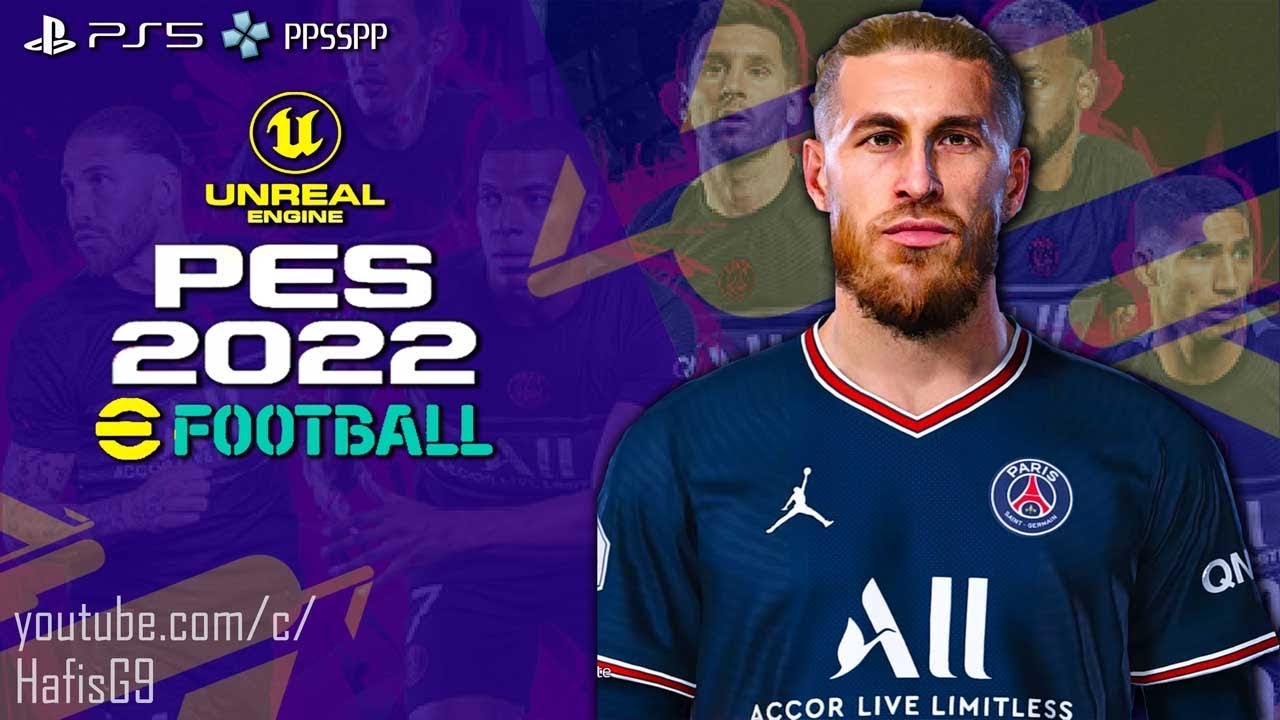eFootball PES 2020 PPSSPP Mobile English Commentary Peter Drury PS5 Latest Kits & Transfer 2021/22