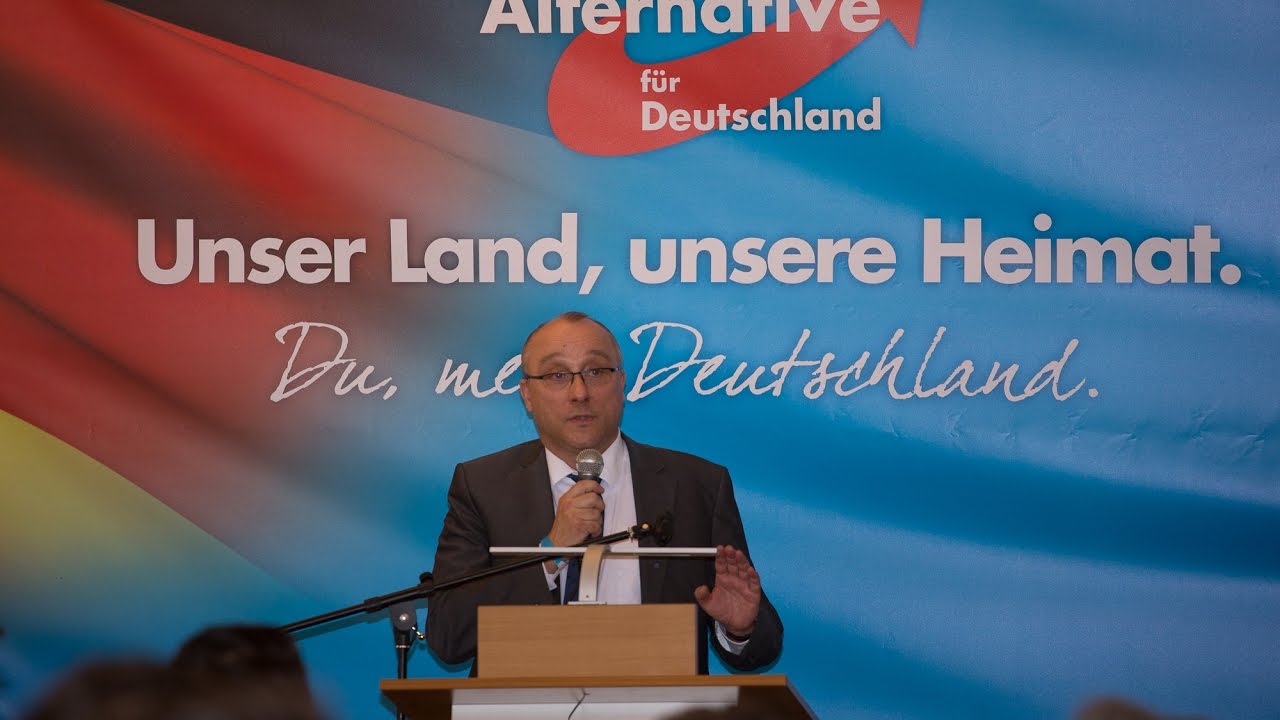 AfD Sachsen Parteitag Listenplatz 2 Rede von Jens Maier