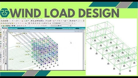 DAY   14 Wind Load Applied on Building Structure in STAAD | Site Scope Design | New Video 2023