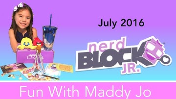 July 2016 NerdBlock Jr for Girls
