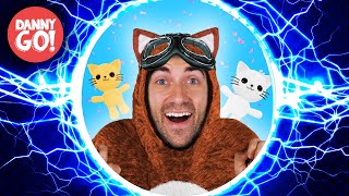 "Little Cat" Dance Along! ⚡️HYPERSPEED REMIX⚡️/// Danny Go! Songs for Kids