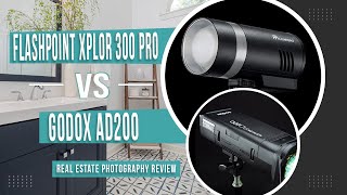 Xplor 300Pro VS AD200 - Real Estate Photography Review about Flashpoint and Godox!