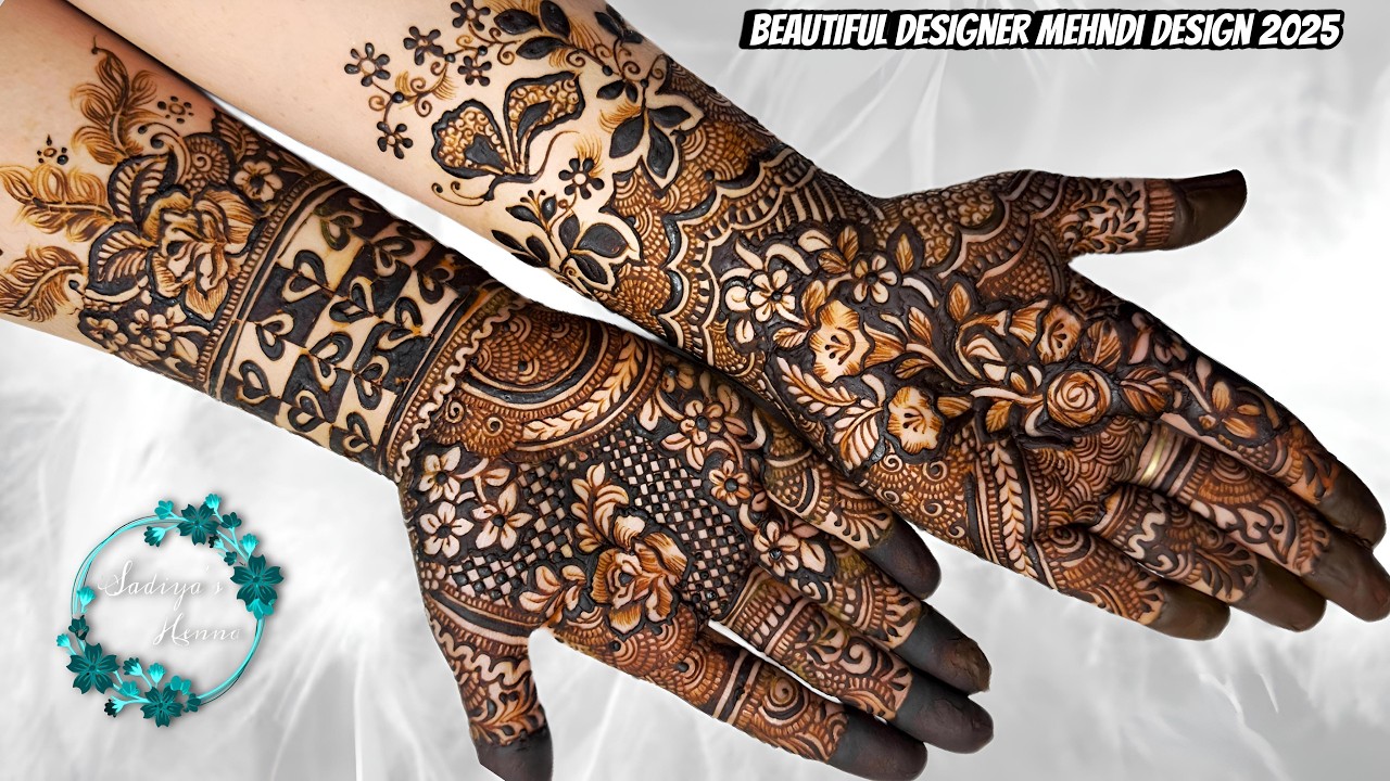 EID SPECIAL MEHENDI DESIGN 2025 | FULL HANDS MEHENDI DESIGN | BRIDAL MEHNDI DESIGN | Sadiya's Henna