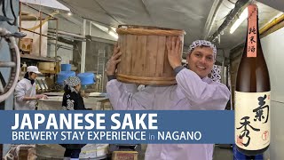 Japanese Sake Brewery Experience in Nagano